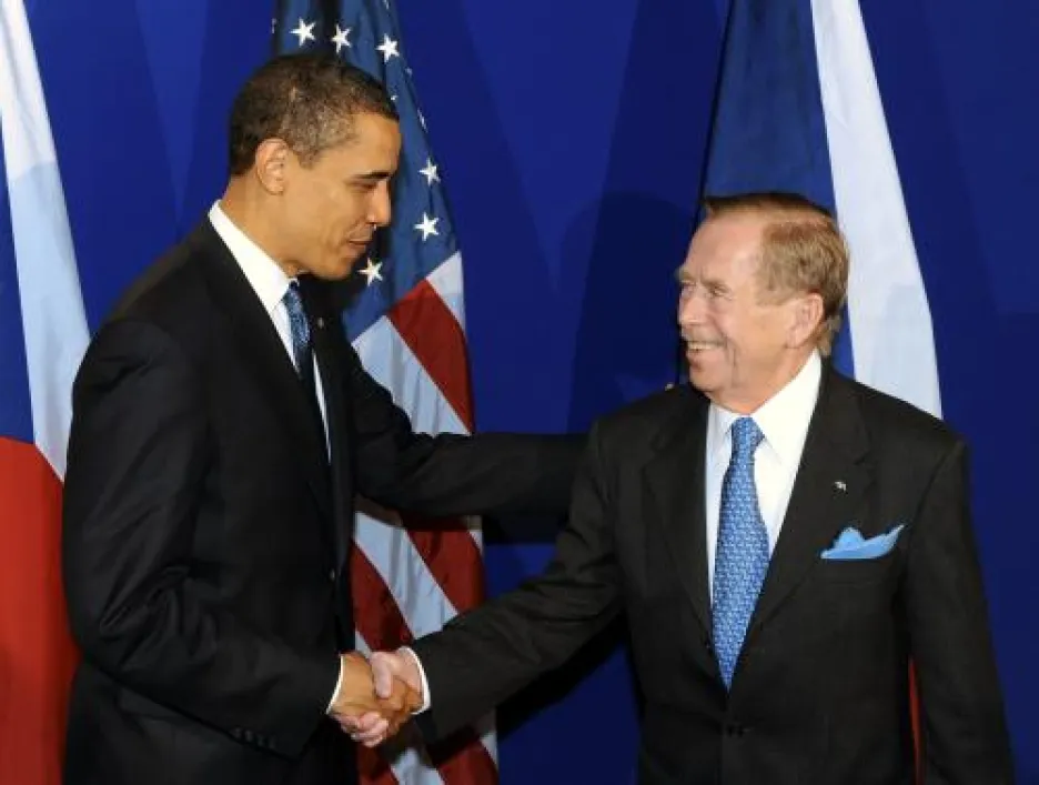 Obama, Havel