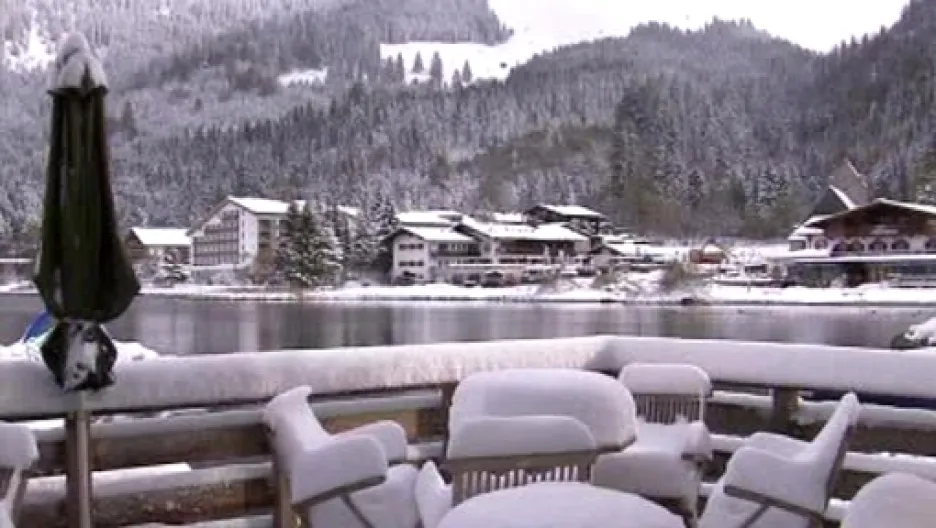 Sníh v Rakousku