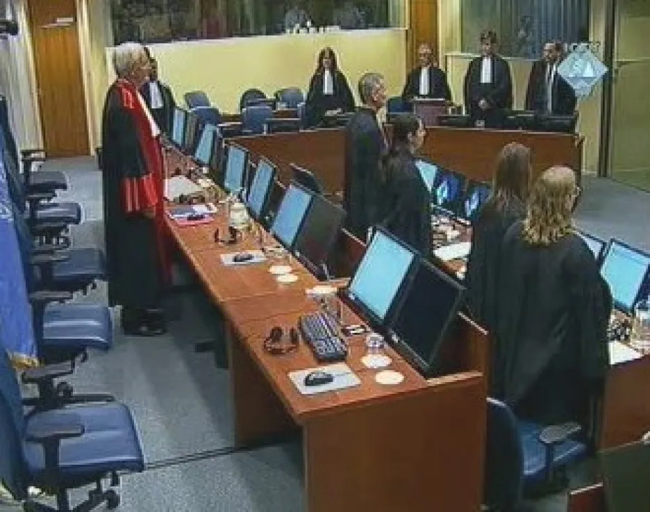 Mezinárodní trestní tribunál pro bývalou Jugoslávii