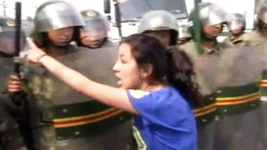Čínská policie zasahuje proti nepokojům Ujgurů