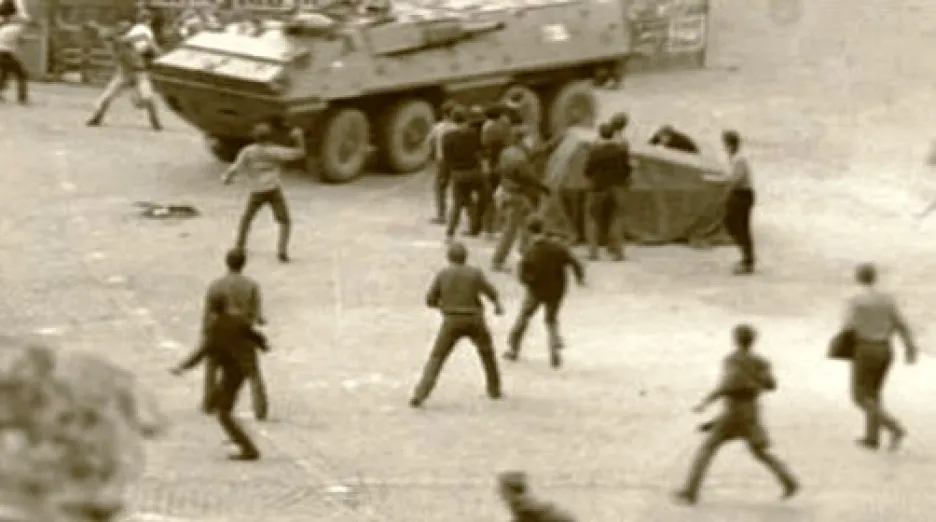 Protestní akce v srpnu 1969