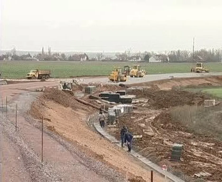 Výstavba dálnice