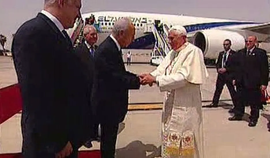 Benedikt XVI. ukončil návštěvu Izraele