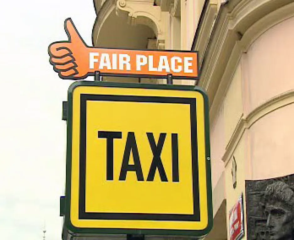 Nové označení stanovišť taxi