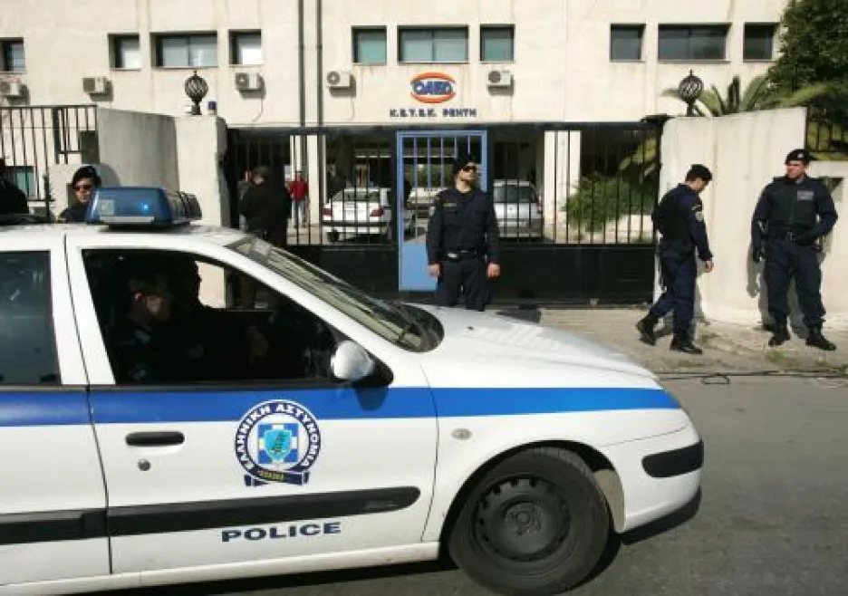 Řecká policie
