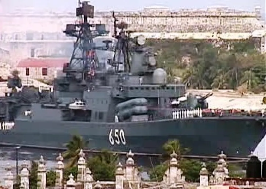 Ruská loď Admirál Čabaněnko