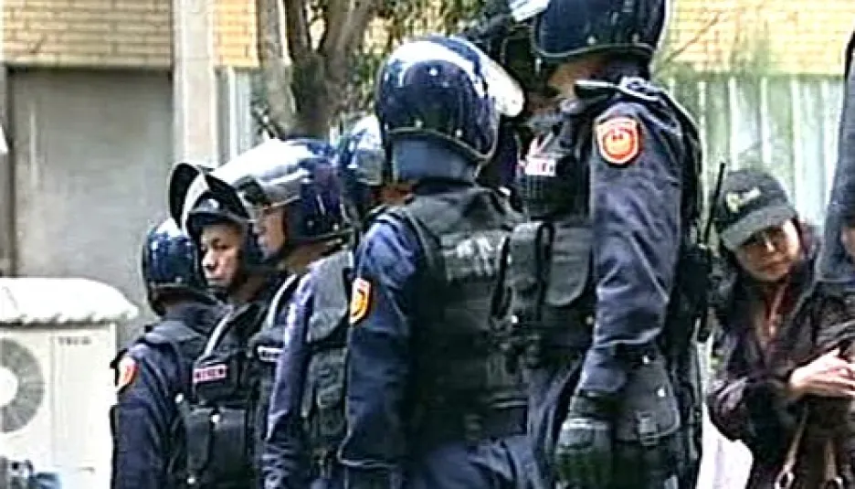Čínští policisté