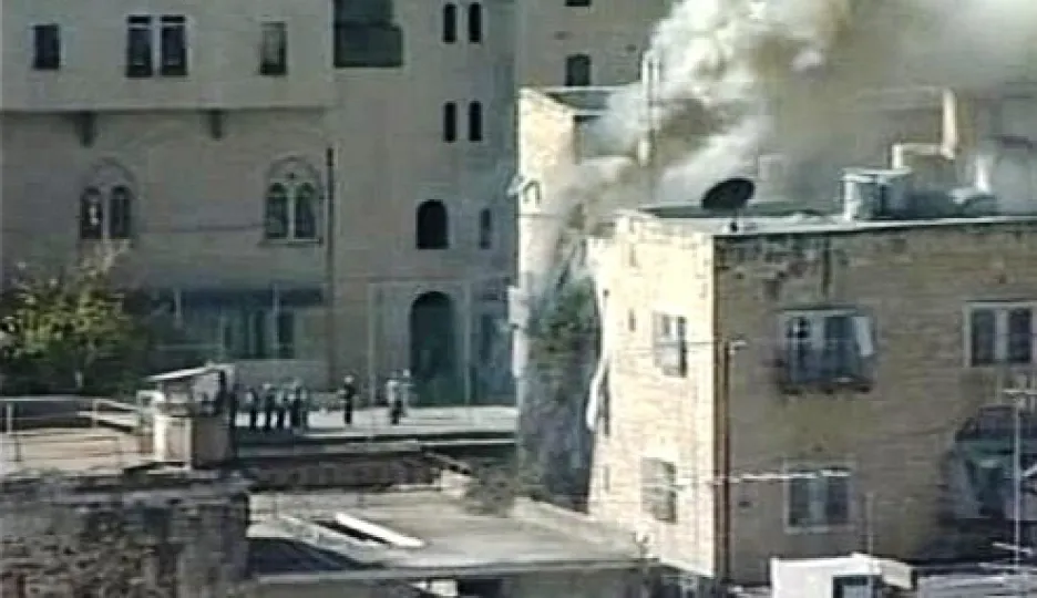 Násilné střety v Hebronu