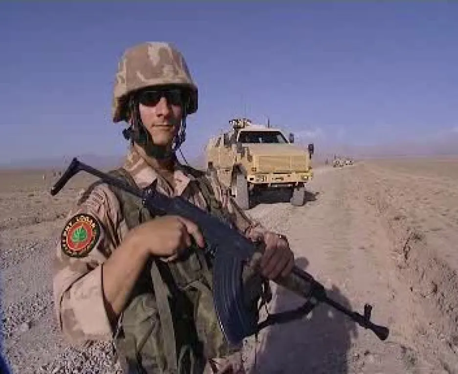 Voják v Afghánistánu