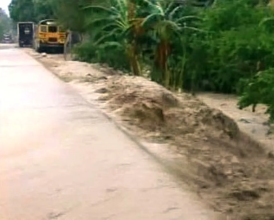 Záplavy na Haiti