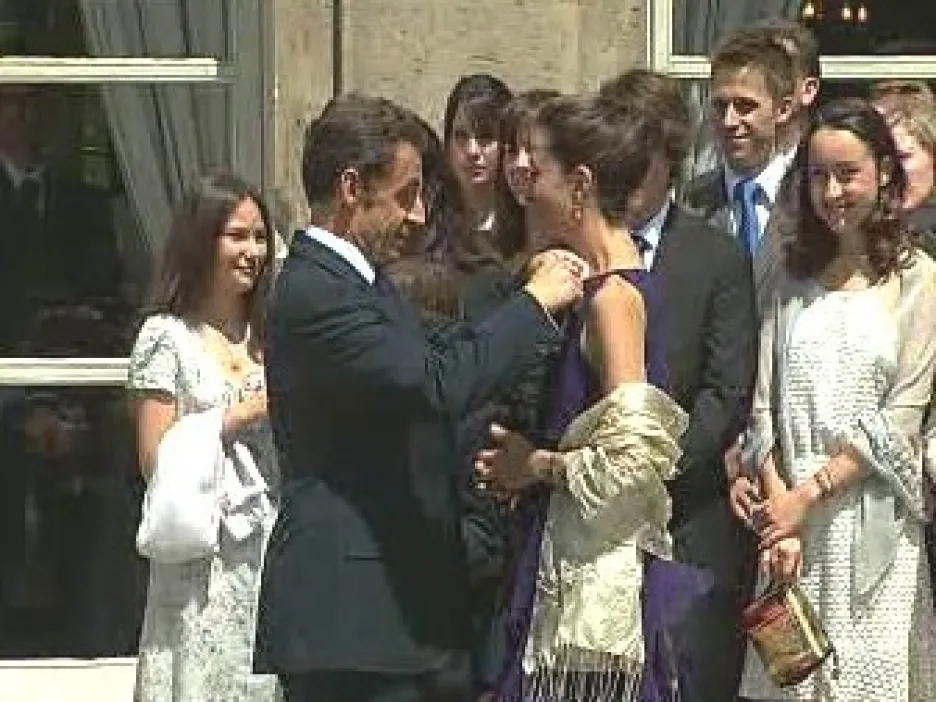 Nicolas Sarkozy a Ingrid Betancourtová