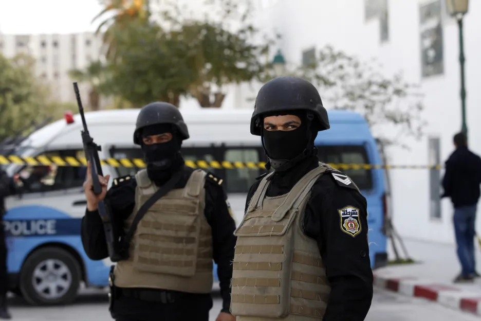 Tuniská policie