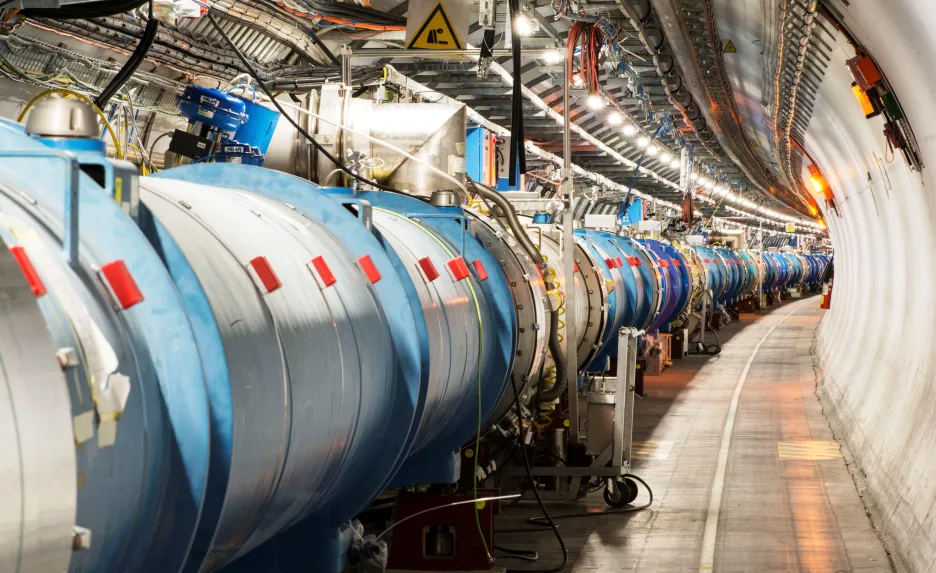 Kruhový tunel Velkého hadronového urychlovače částic
