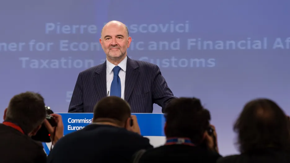 Eurokomisař Pierre Moscovici