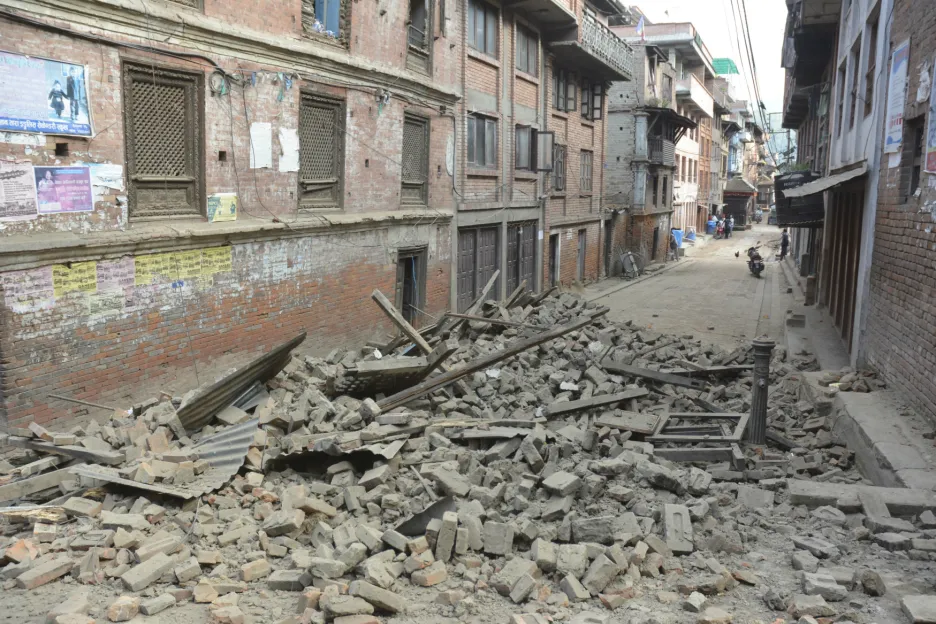 Nepál postihly další silné otřesy