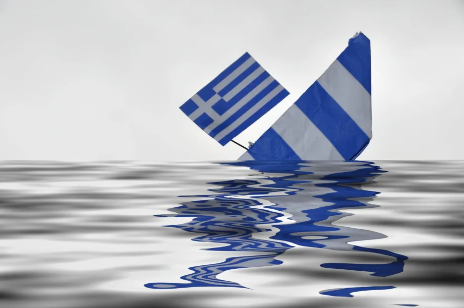 Potápějící se Řecko