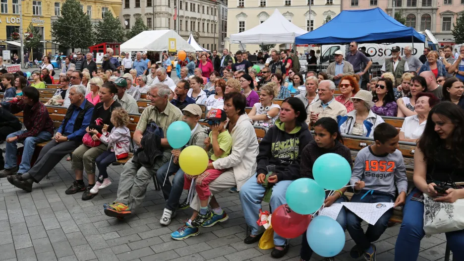 ČT Brno na náměstí Svobody