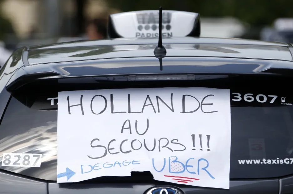 Francouzi proti Uberu