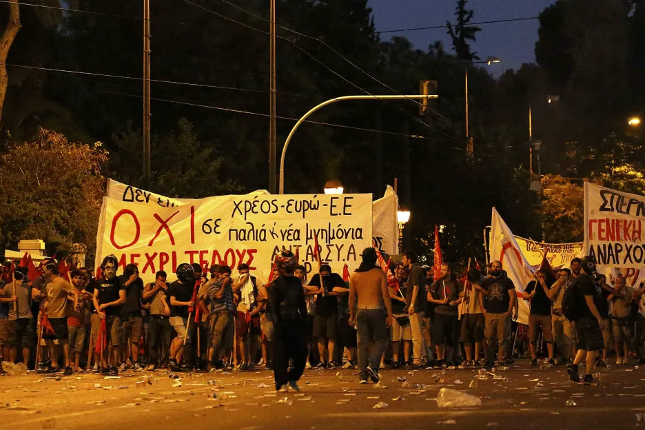 Nepokoje v Aténách