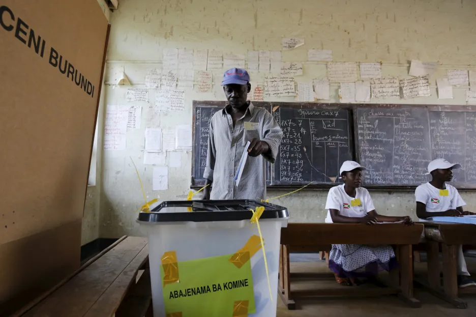 Prezidentské volby v Burundi