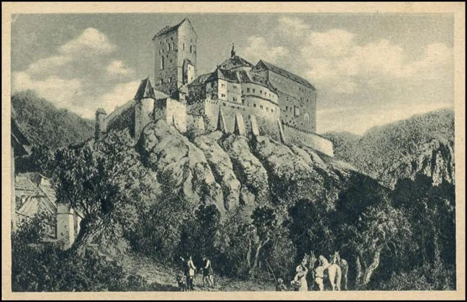 Karlštejn v historických obrazech