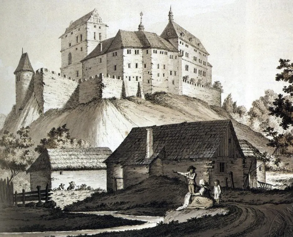 Karlštejn v historických obrazech