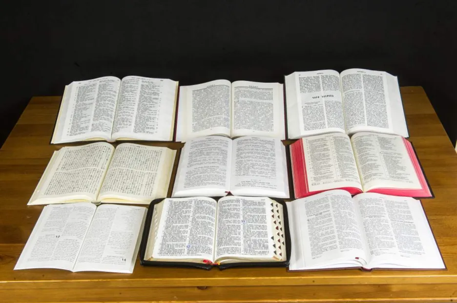 Sbírka čítá přes tři sta biblí