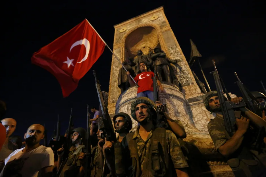 Pokus o převrat v Turecku