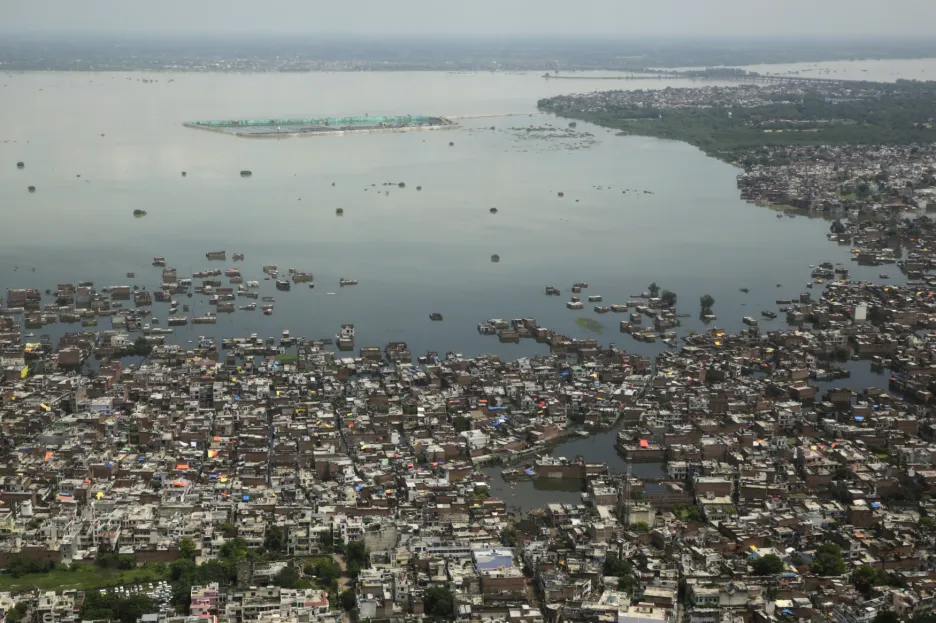 Rekordní záplavy v Indii jsou výsledkem rostoucí vrstvy sedimentů