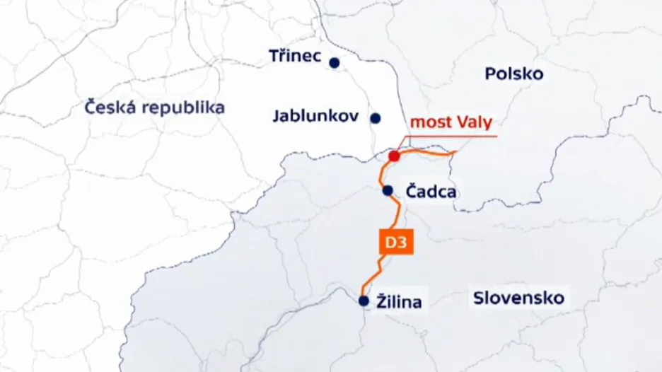 Most Valy bude nejvyšším ve středním Evropě