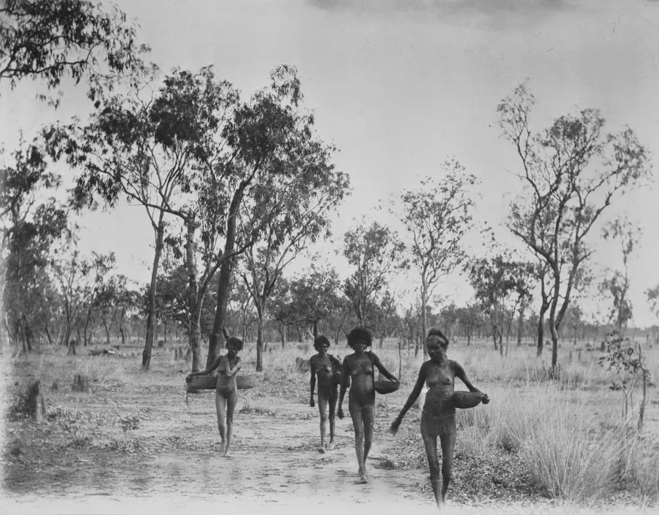 Historické fotografie Austrálců