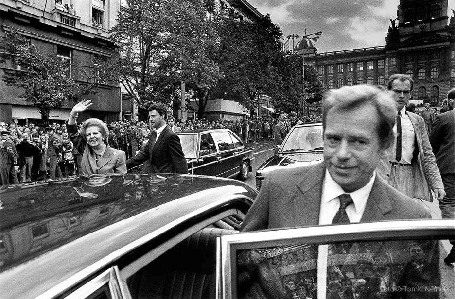 Václav Havel na fotografiích Tomkiho Němce