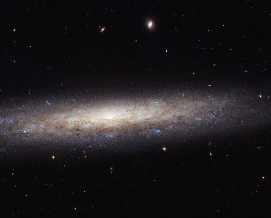Galaxie objektivem Hubbleova vesmírného teleskopu