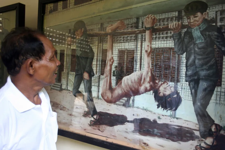 Muzeum genocidy v kambodžské metropoli Phnompenhu