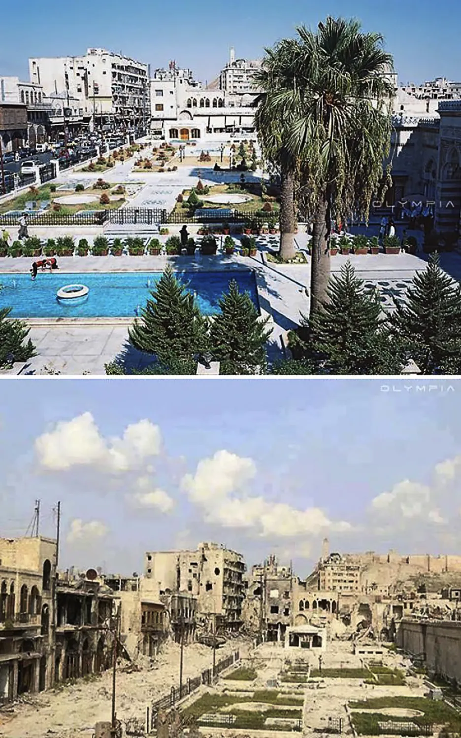 Sýrie před válkou a dnes