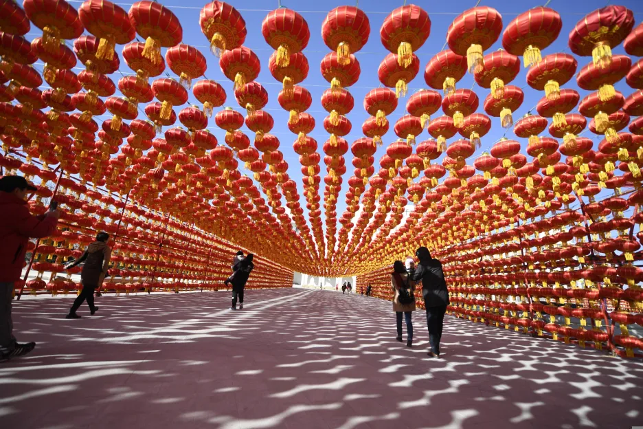 Svátek luceren jako vrchol čínského vítání nového roku