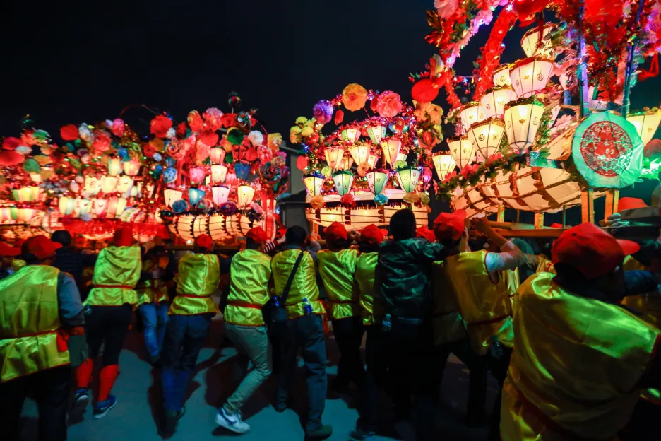 Svátek luceren jako vrchol čínského vítání nového roku