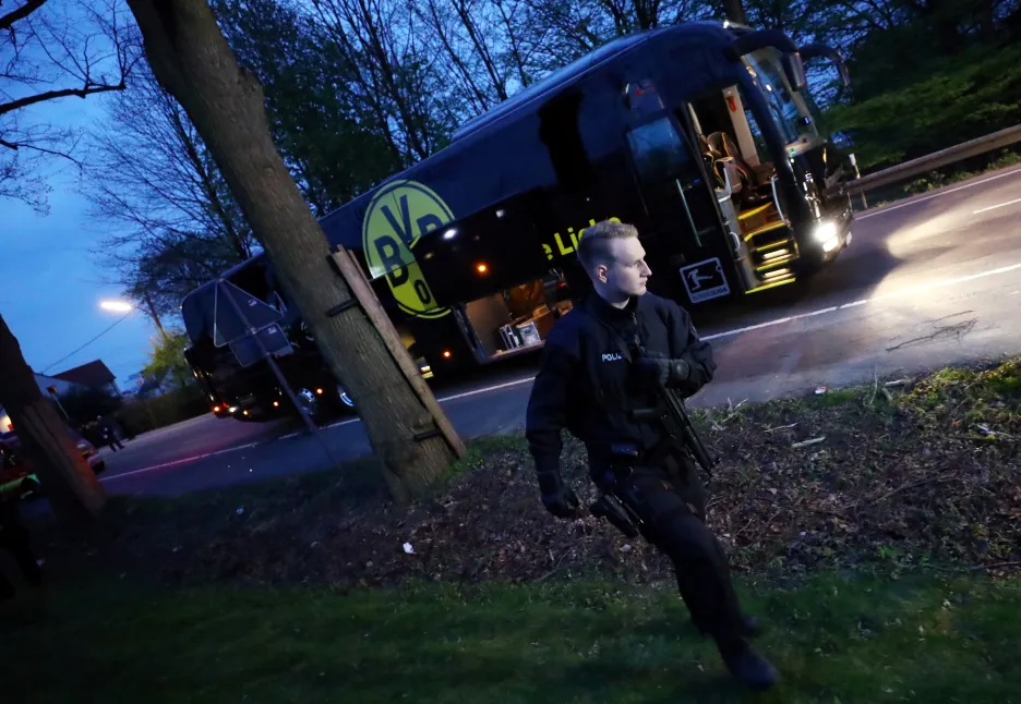 Autobus klubu Borussia Dortmund