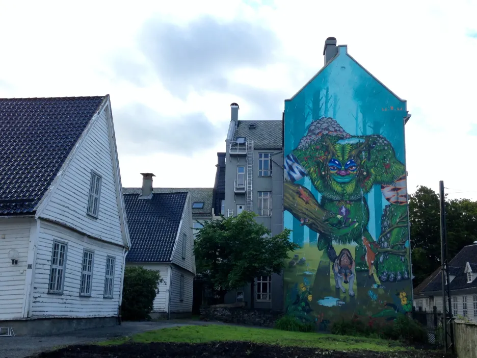 Bergen jako norská metropole street artu