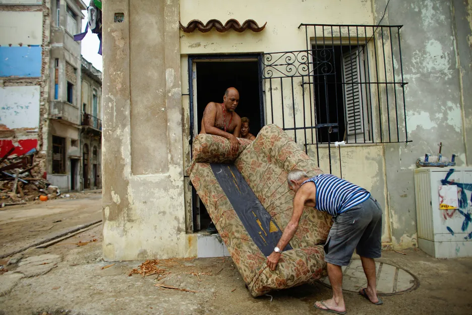 Kuba se vzpamatovává z hurikánu Irma