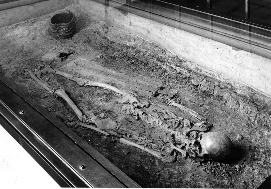Vikinský bojovník pohřbený na Pražském hradě