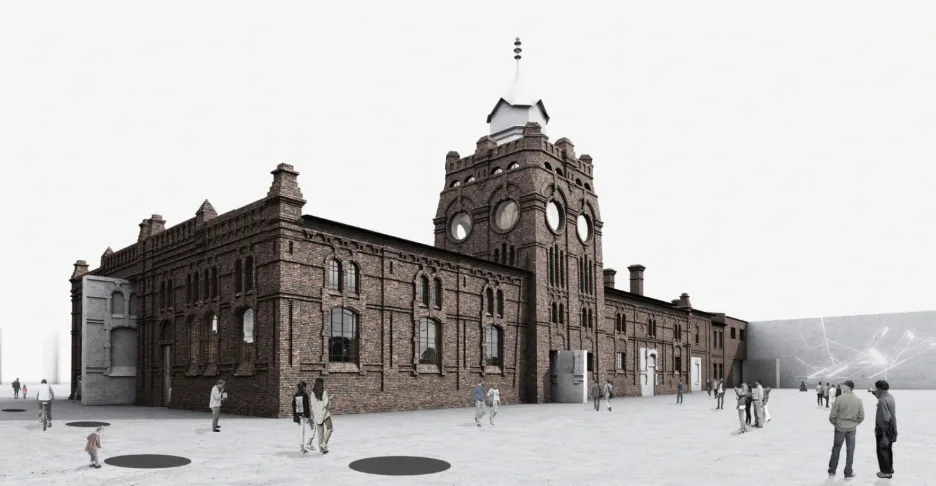Vizualizace podoby jatek po rekonstrukci v podání studia KWK Promes Katovice