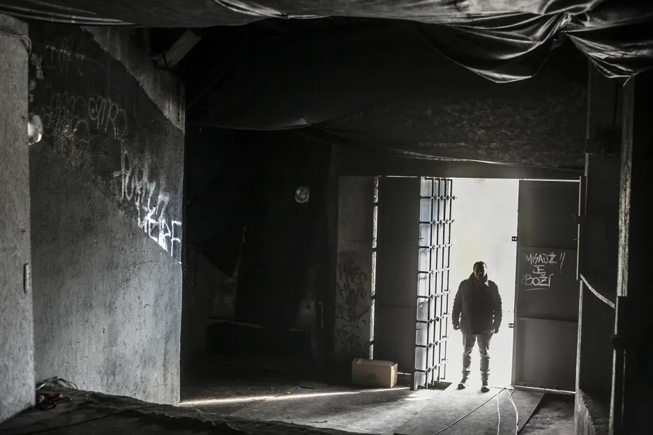 Podzemí pod bývalým Stalinovým pomníkem