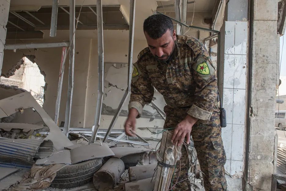 Život v Rakká dva měsíce po osvobození od IS