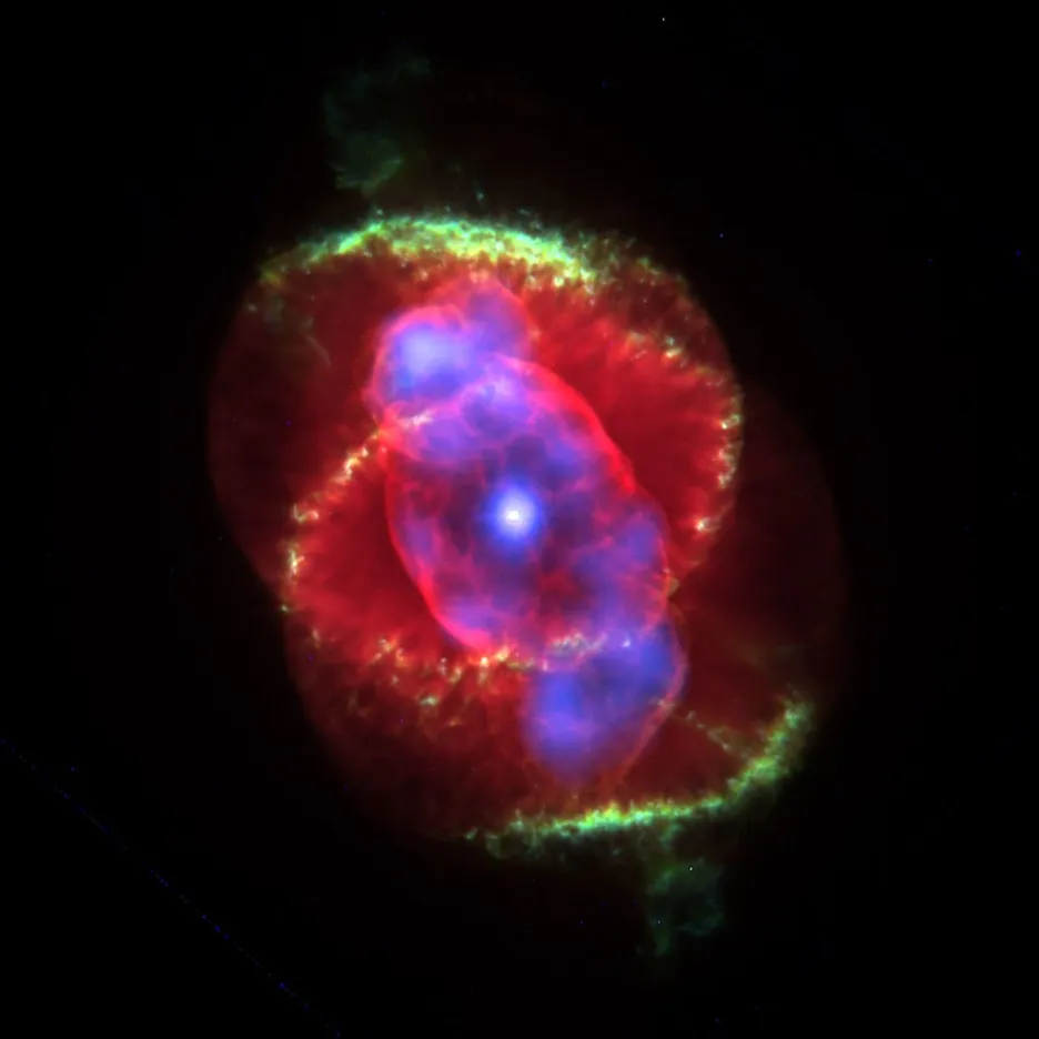 NGC 6543, mlhovina Kočičí oko