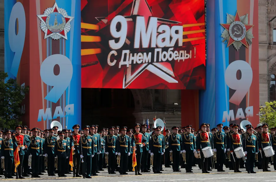 Oslavy 73. výročí konce 2. světové války v Rusku
