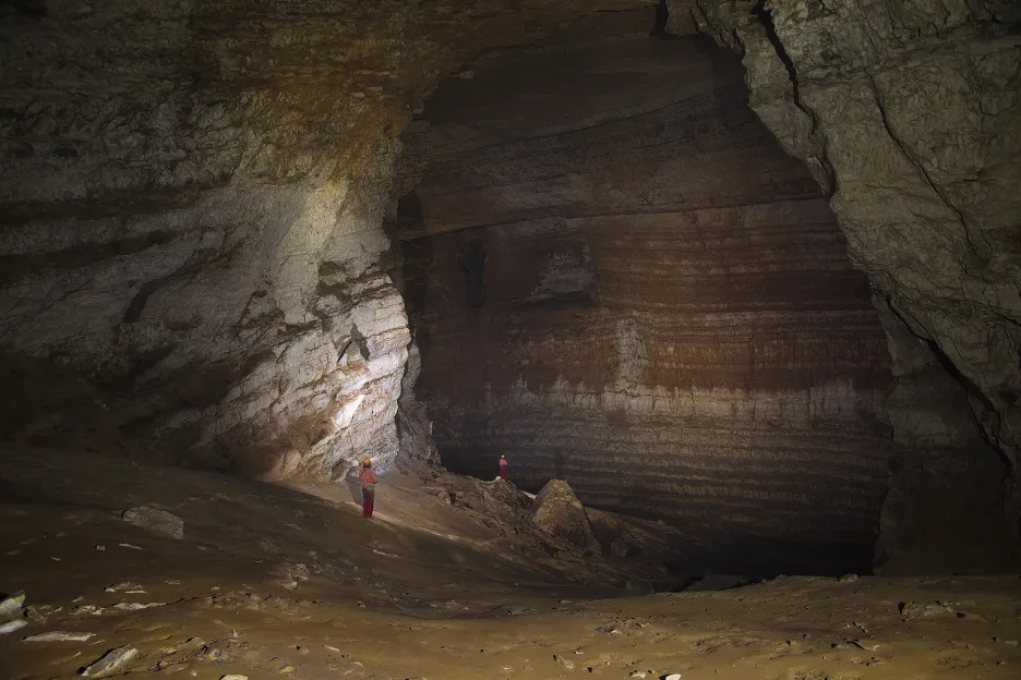 Objev podzemní jeskyně v Číně