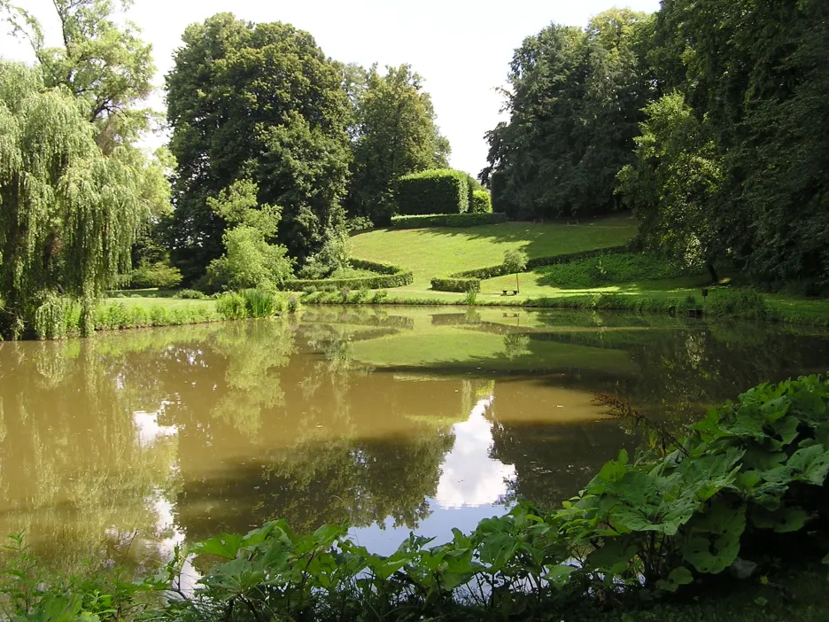 Zahrada zámku Vizovice