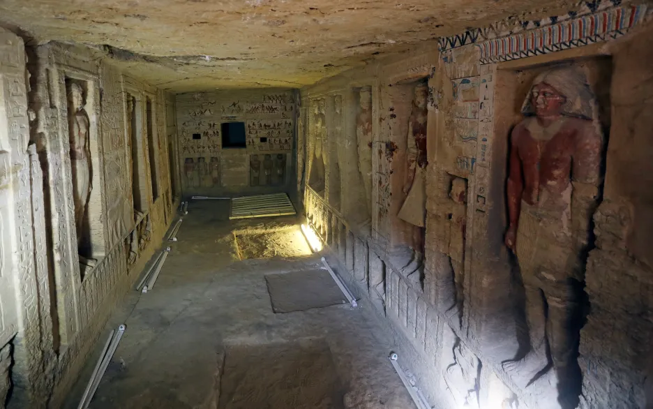 V Egyptě nalezli hrobku faraonova kněze starou 4400 let
