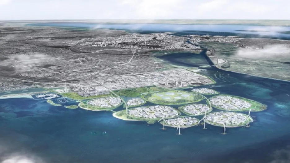 Dánsko chce u Kodaně vytvořit devět umělých ostrovů